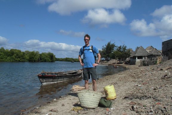 Nach dem Warten auf die Flut war ich heilfroh, wieder nach Lamu fahren zu können.