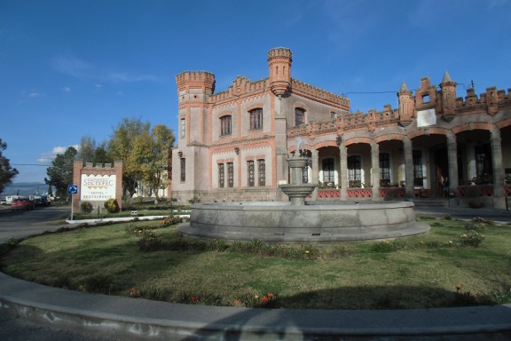 die Hacienda Soltepec mit tollem Restaurant